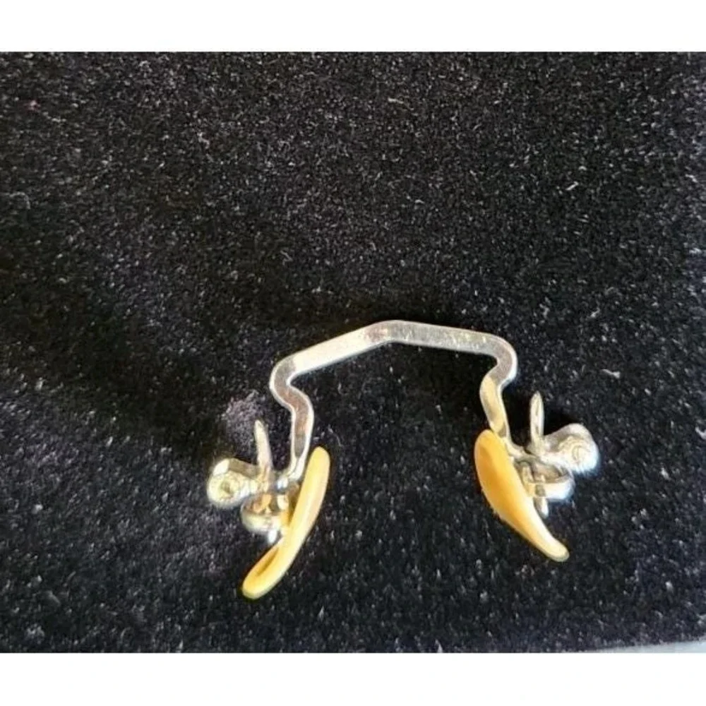 Vtg Shuron ? 1/10 12k Gold Filled Eyeglass Frames Bridge Nose Piece Replacement